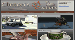 Desktop Screenshot of clintons3d.com